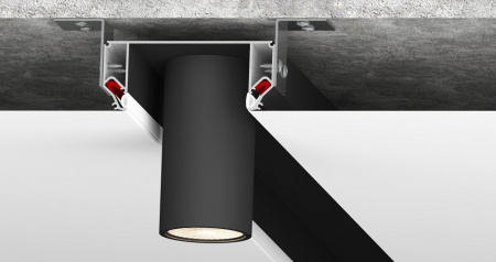 Фото Профиль-держатель встраиваемый Denkirs Flod DK5850-BK