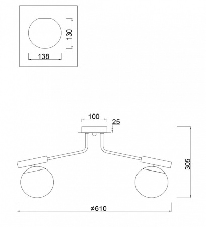 Фото Потолочная люстра Freya Paolina FR5011CL-05B
