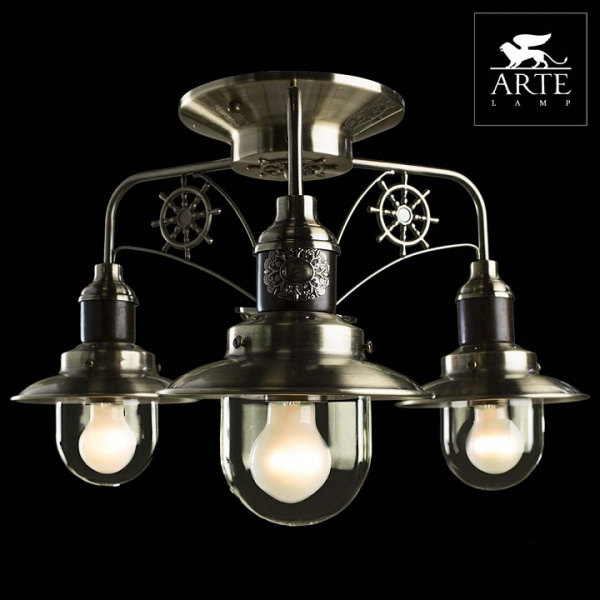 Фото Потолочная люстра Arte Lamp Sailor A4524PL-3AB