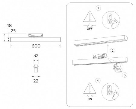 Открыть Светильник на штанге Ambrella Light GL GL6772 Фото Светильник на штанге Ambrella Light GL GL6772