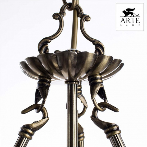 Фото Подвесная люстра Arte Lamp Windsor A3777LM-3-2AB