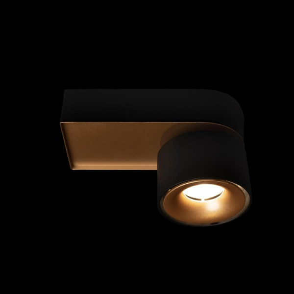 Открыть Накладной светильник Loft it Knof 10324/A Gold Black Фото Накладной светильник Loft it Knof 10324/A Gold Black