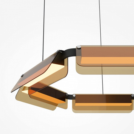 Фото Подвесная люстра Maytoni Flat MOD296PL-L40BC3K