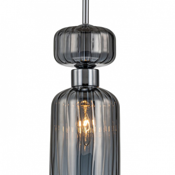 Фото Подвесной светильник Escada Gloss 1141/1S Chrome/Smoke