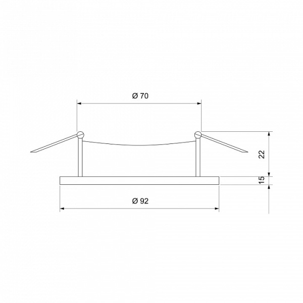 Фото Встраиваемый светильник Elektrostandard Solar a053344