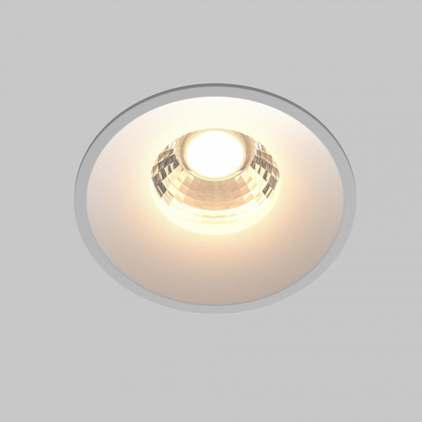 Фото Встраиваемый светильник Maytoni Round DL058-12W3K-W