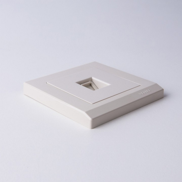 Фото Розетка Ethernet RJ-45 без рамки Werkel слоновая кость W1181003