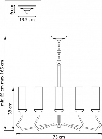 Фото Подвесная люстра Lightstar Flume 723085