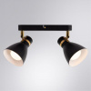 Открыть Спот Arte Lamp Fafnir A5047PL-2BK Фото Спот Arte Lamp Fafnir A5047PL-2BK
