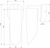 Открыть Бра Eurosvet Wing 40037/1 черный жемчуг Фото Бра Eurosvet Wing 40037/1 черный жемчуг