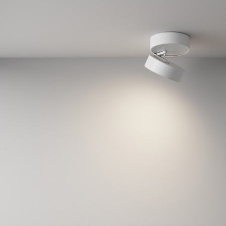 Фото Накладной светильник Maytoni Onda C024CL-18W4K-W-1