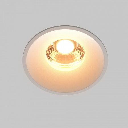 Фото Встраиваемый светильник Maytoni Round DL058-12W2.7K-W