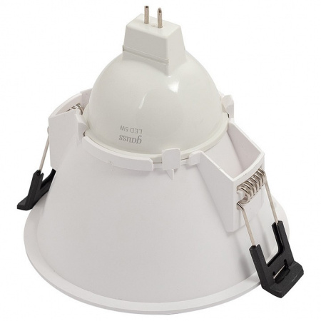 Открыть Встраиваемый светильник Denkirs DK302 1 DK3026-WH Фото Встраиваемый светильник Denkirs DK302 1 DK3026-WH