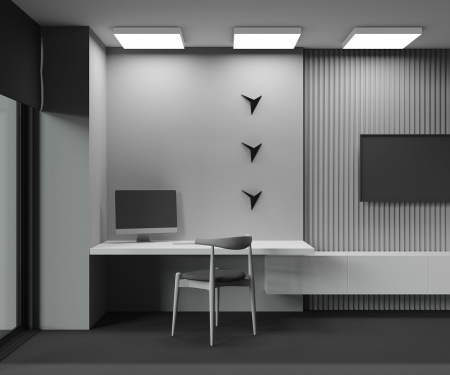 Фото Накладной светильник Maytoni Zon C032CL-90W3K-SQ-W