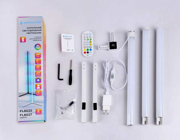 Открыть Торшер Ambrella Light FL FL8020 Фото Торшер Ambrella Light FL FL8020