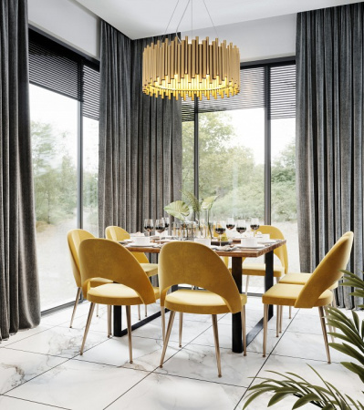 Фото Подвесной светильник Maytoni Coliseo MOD136PL-06BS