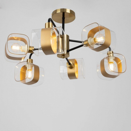 Открыть Люстра на штанге Citilux Бертон CL140161 Фото Люстра на штанге Citilux Бертон CL140161