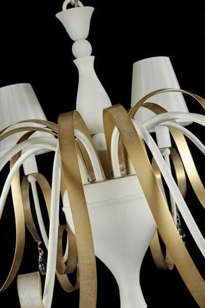 Фото Подвесная люстра Maytoni Intreccio ARM010-10-W