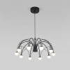 Открыть Подвесная люстра Eurosvet Ragno 90034/10 LED черный Фото Подвесная люстра Eurosvet Ragno 90034/10 LED черный
