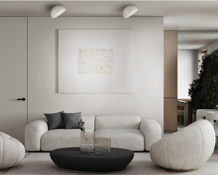 Открыть Накладной светильник Sonex Pluto White 7657/35L Фото Накладной светильник Sonex Pluto White 7657/35L