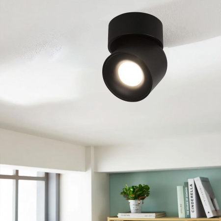 Открыть Накладной светильник Loft it Tictac 10180 Black 4000K Фото Накладной светильник Loft it Tictac 10180 Black 4000K
