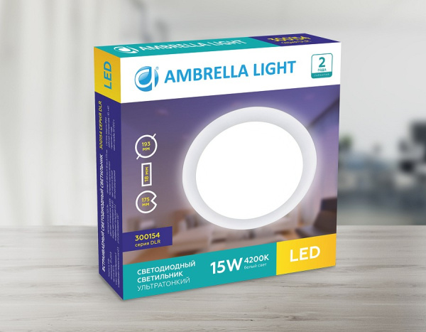 Фото Встраиваемый светильник Ambrella Light DLR 300054