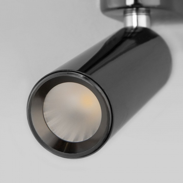 Фото Бра с подсветкой Eurosvet Pitch 40020/1 LED черный жемчуг