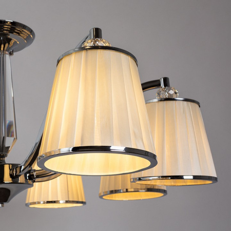 Открыть Люстра на штанге Arte Lamp Talitha A4047PL-8CC Фото Люстра на штанге Arte Lamp Talitha A4047PL-8CC