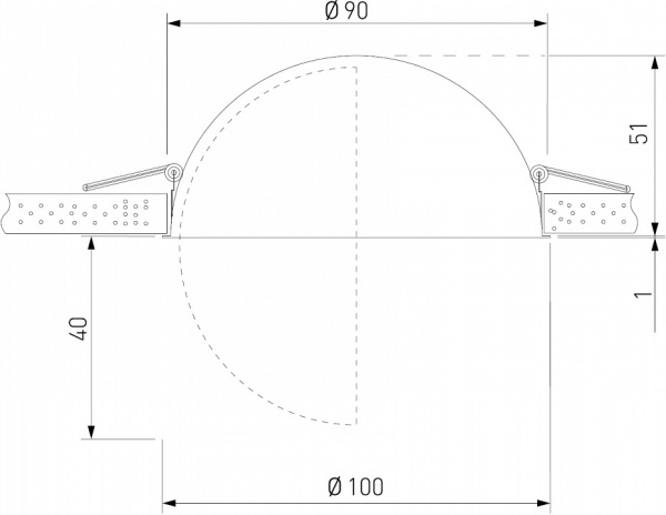 Фото Встраиваемый светильник Elektrostandard Slide a062943