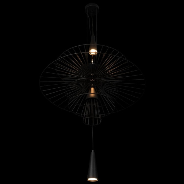 Открыть Подвесной светильник Loft it Star 10141/600 Black Фото Подвесной светильник Loft it Star 10141/600 Black