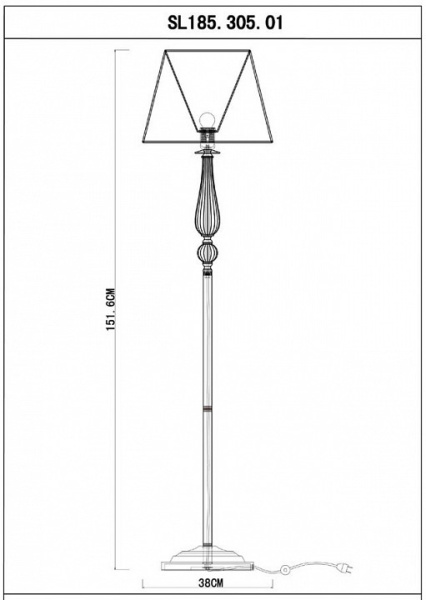 Фото Торшер EVOLUCE Grazia SL185.305.01