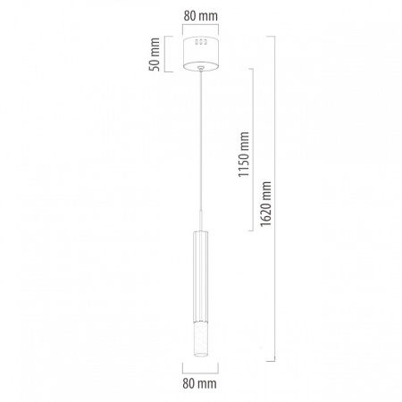 Фото Подвесной светильник DeMarkt Ракурс 6 631012801