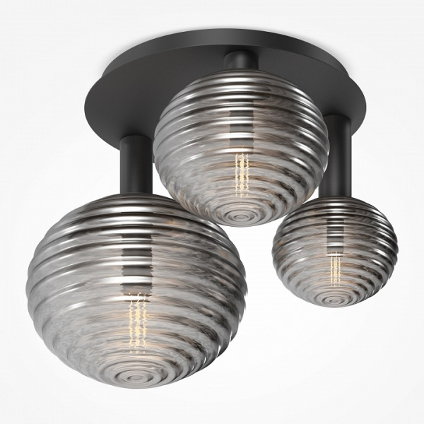Фото Потолочная люстра Maytoni Halo MOD268CL-03B