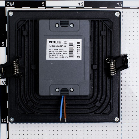 Фото Встраиваемый светильник Citilux Омега CLD50K152