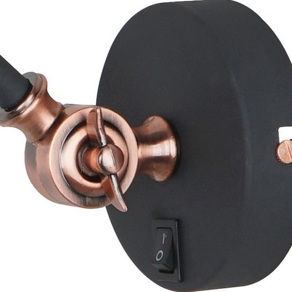 Фото Бра Arte Lamp Braccio A2054AP-1BK