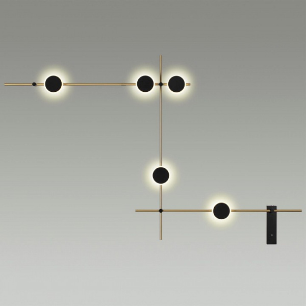 Открыть Накладной светильник Odeon Light Flavio 6632/18WL Фото Накладной светильник Odeon Light Flavio 6632/18WL