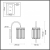 Открыть Бра Odeon Light Vassa 4987/1W Фото Бра Odeon Light Vassa 4987/1W