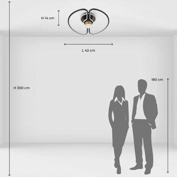 Фото Накладной светильник DeMarkt Толедо 312012501