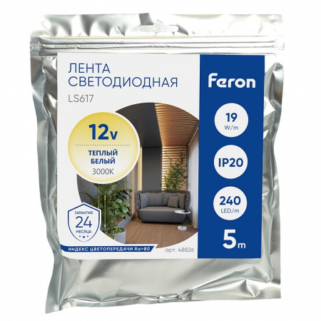 Фото Лента светодиодная Feron LS617 48826