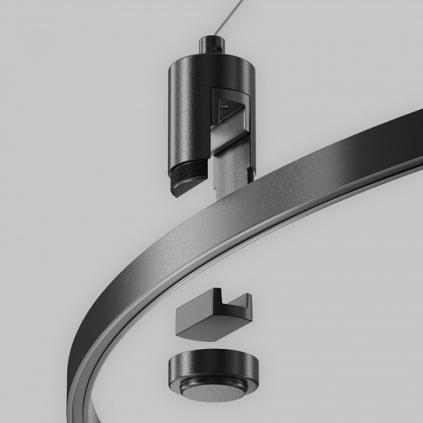 Фото Подвес для трека Maytoni Accessories for tracks Flarity TRA154SW-BB-R-B