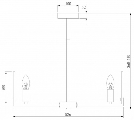 Открыть Люстра на штанге Eurosvet Marble 60158/5 латунь Фото Люстра на штанге Eurosvet Marble 60158/5 латунь