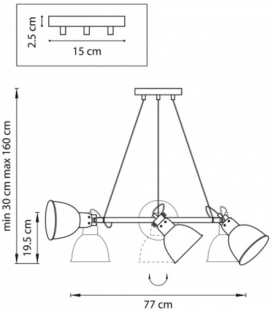 Фото Подвесная люстра Lightstar Acrobata 761164