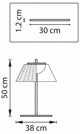 Фото Настольная лампа декоративная Lightstar Napoli 794918