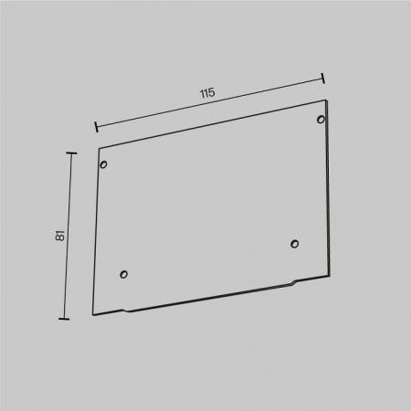 Открыть Заглушка для профиля Maytoni ALM013EC ALM013EC-PL-B Фото Заглушка для профиля Maytoni ALM013EC ALM013EC-PL-B