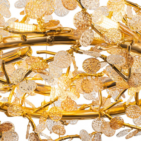 Открыть Подвесная люстра Indigo Splendore 11042/8P Gold Фото Подвесная люстра Indigo Splendore 11042/8P Gold