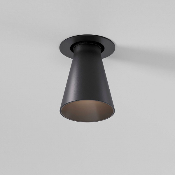 Фото Встраиваемый светильник Elektrostandard Bell 25097/LED 8W 3000K черный