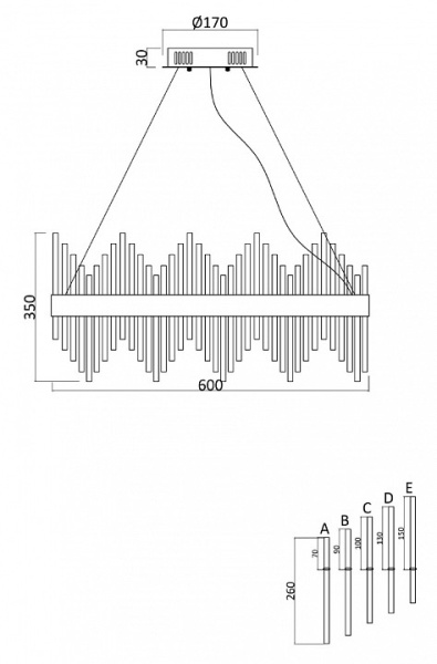 Фото Подвесной светильник Freya Chalice FR10008PL-L46G