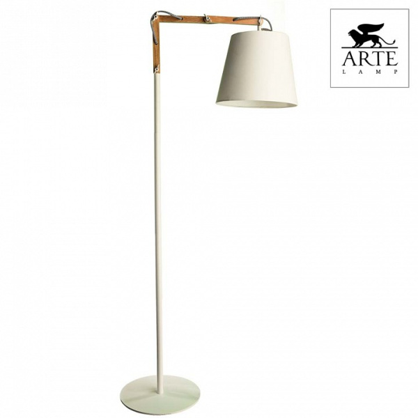 Открыть Торшер Arte Lamp Pinocchio A5700PN-1WH Фото Торшер Arte Lamp Pinocchio A5700PN-1WH