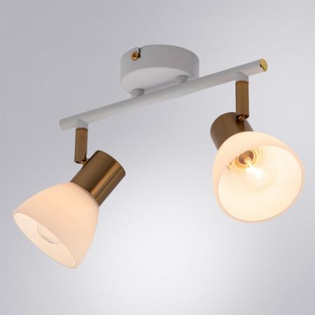 Открыть Спот Arte Lamp Falena A3117PL-2WH Фото Спот Arte Lamp Falena A3117PL-2WH