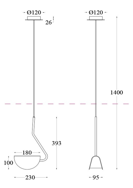 Фото Подвесной светильник Maytoni Mollis MOD126PL-01B
